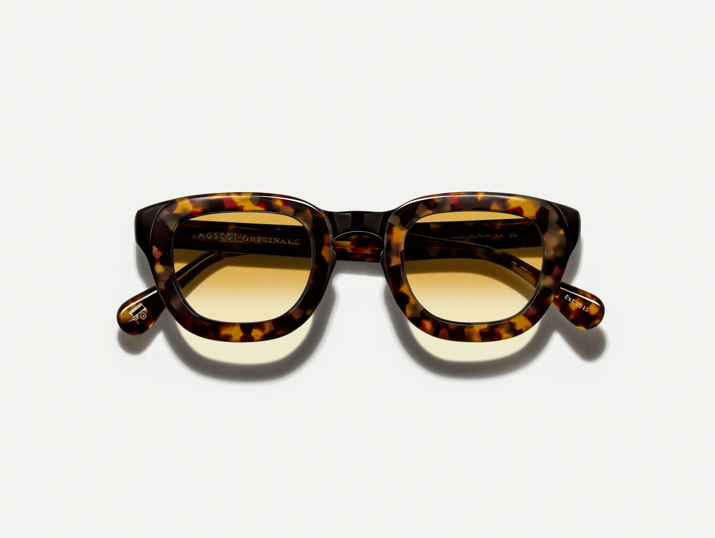 Moscot Telena Tortoise/Black With Custom Made Tints Sunglasses