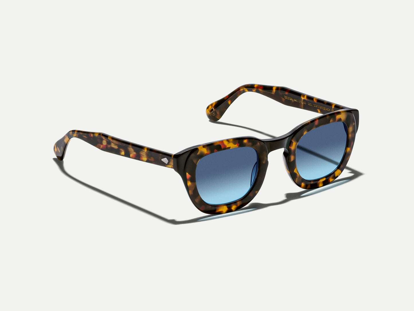 Moscot Telena Tortoise/Black With Custom Made Tints Sunglasses