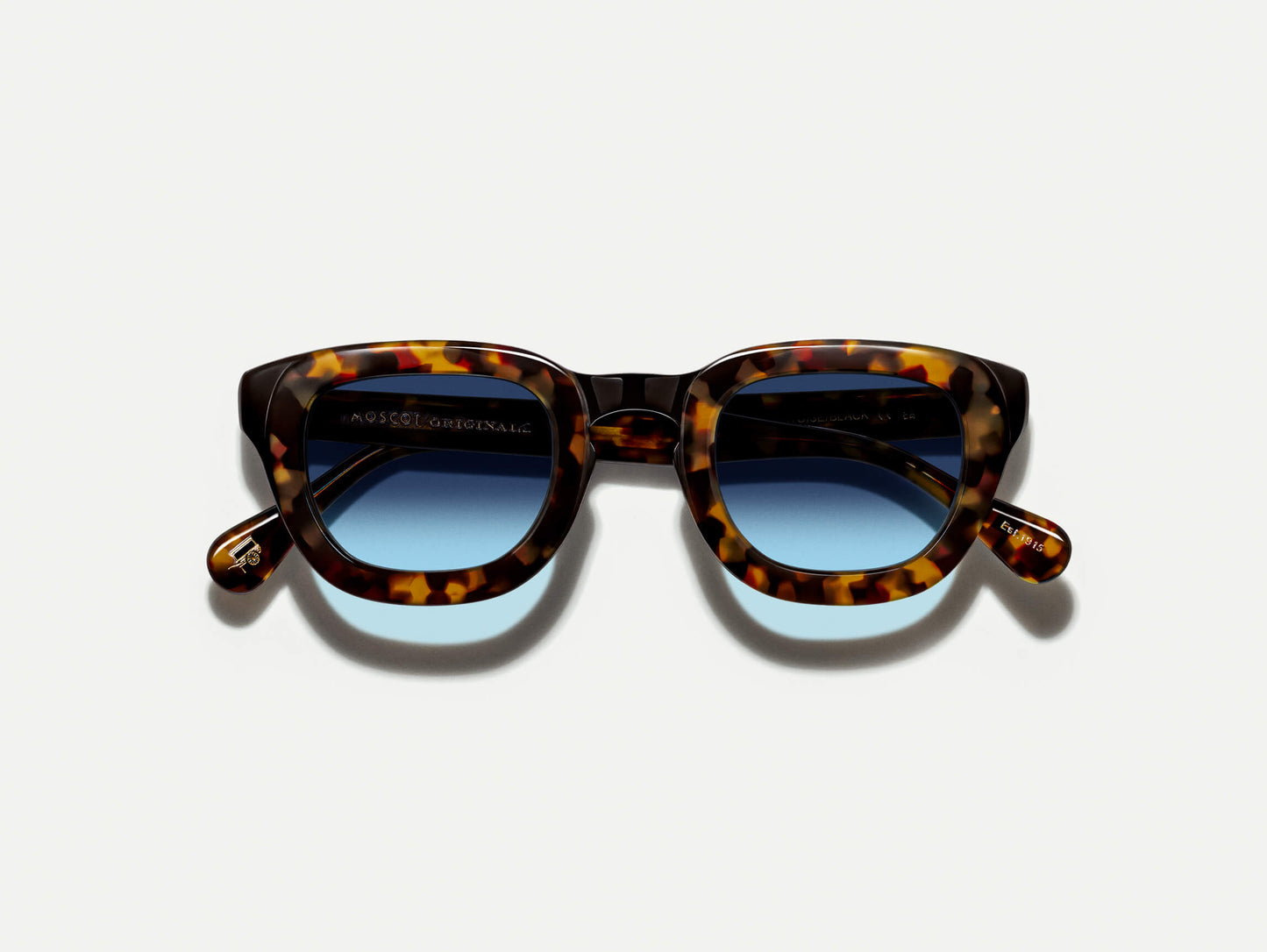 Moscot Telena Tortoise/Black With Custom Made Tints Sunglasses