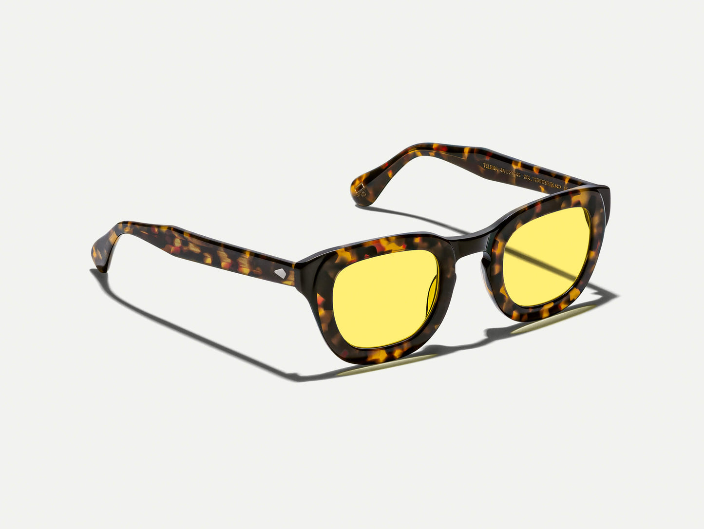 Moscot Telena Tortoise/Black With Custom Made Tints Sunglasses