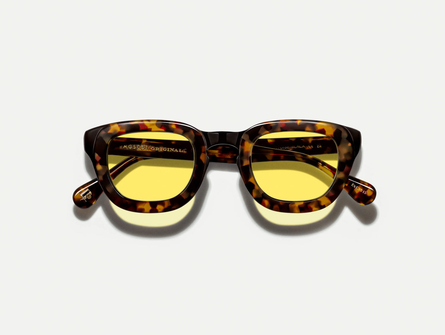 Moscot Telena Tortoise/Black With Custom Made Tints Sunglasses
