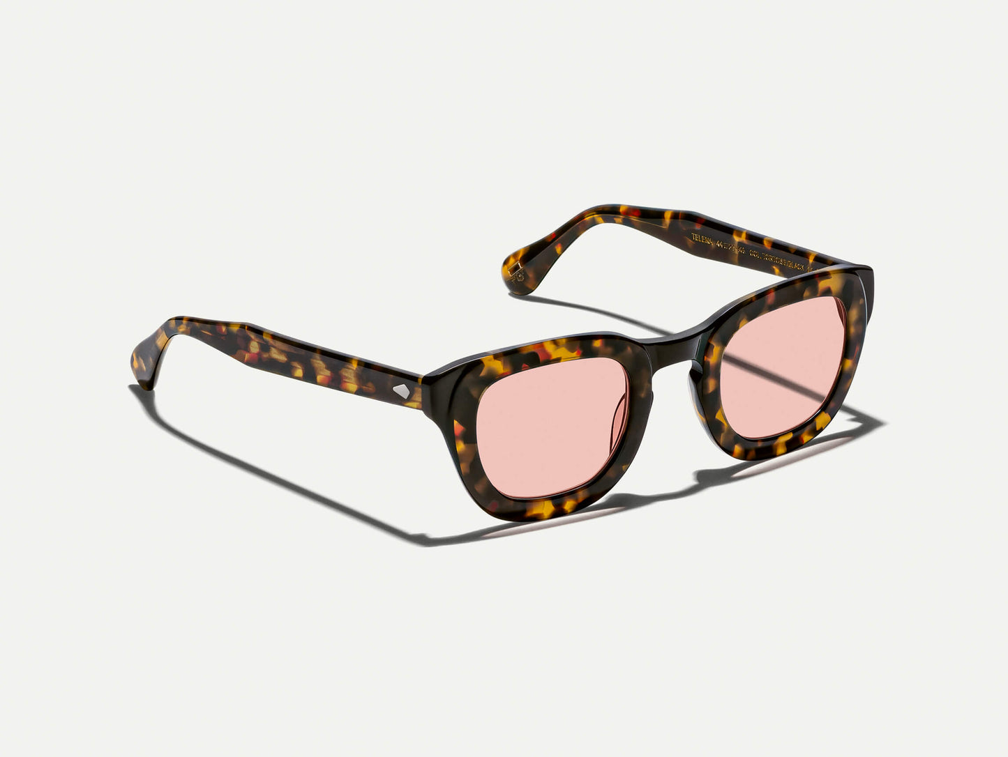 Moscot Telena Tortoise/Black With Custom Made Tints Sunglasses