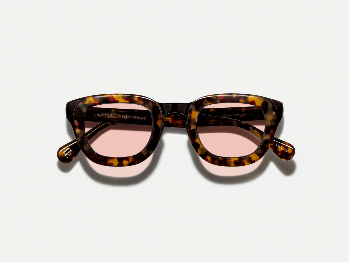 Moscot Telena Tortoise/Black With Custom Made Tints Sunglasses