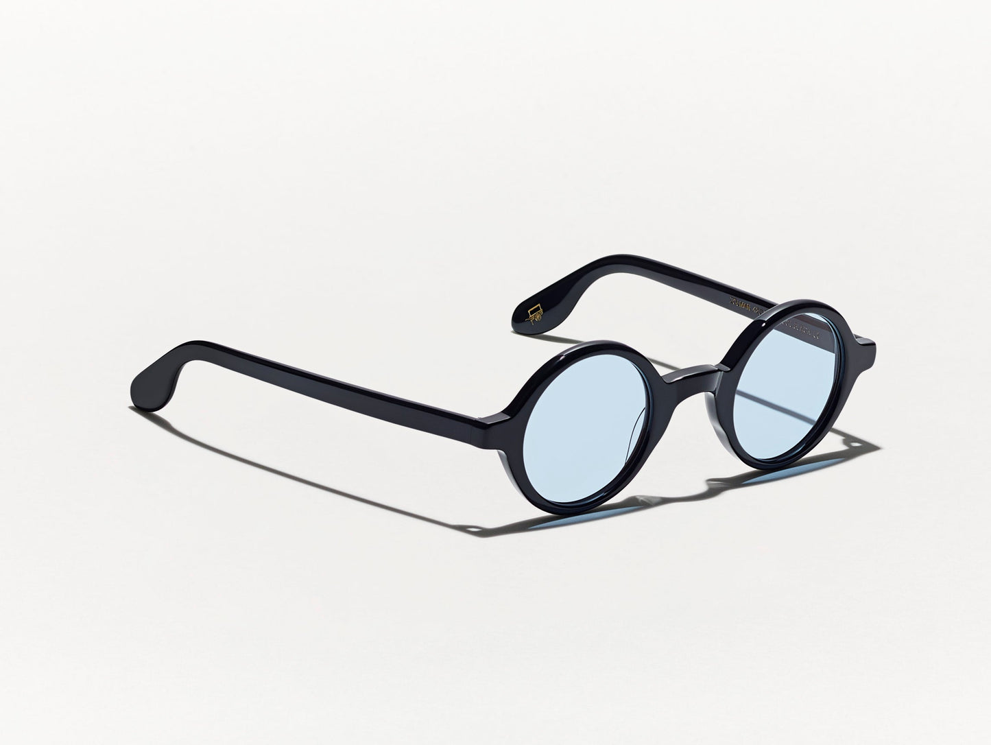 Moscot Zolman Black With Custom Made Tints Sunglasses