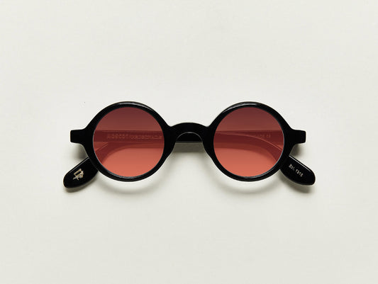 Moscot Zolman Black With Custom Made Tints Sunglasses