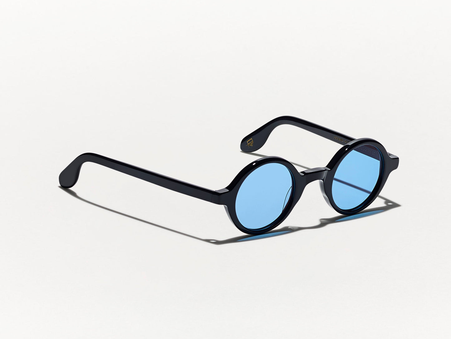 Moscot Zolman Black With Custom Made Tints Sunglasses