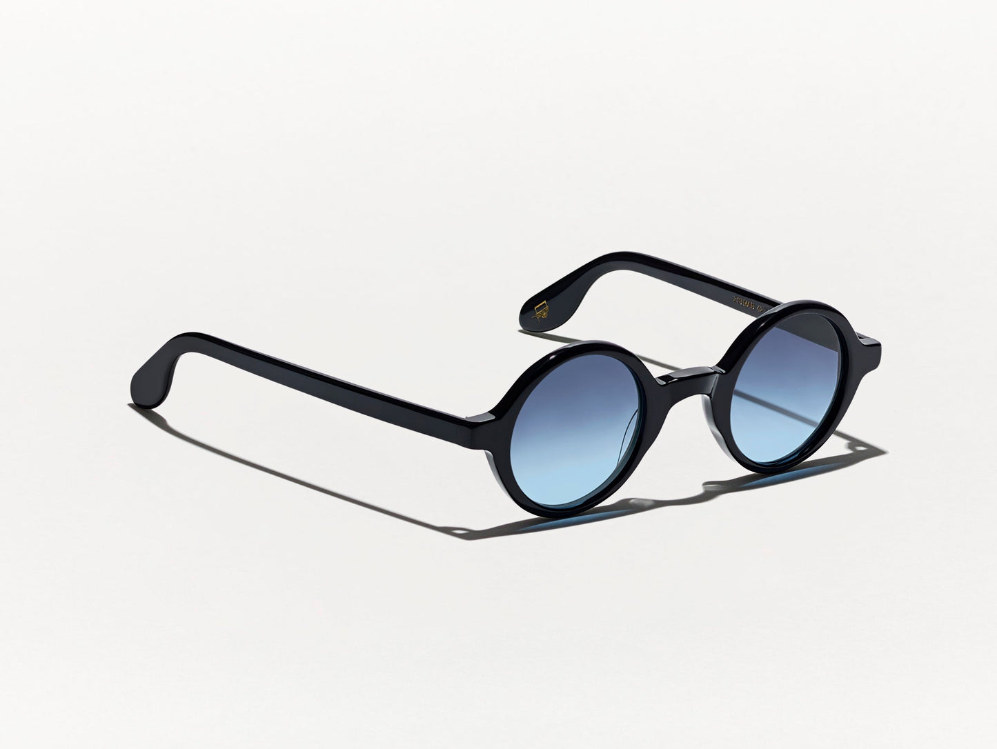 Moscot Zolman Black With Custom Made Tints Sunglasses