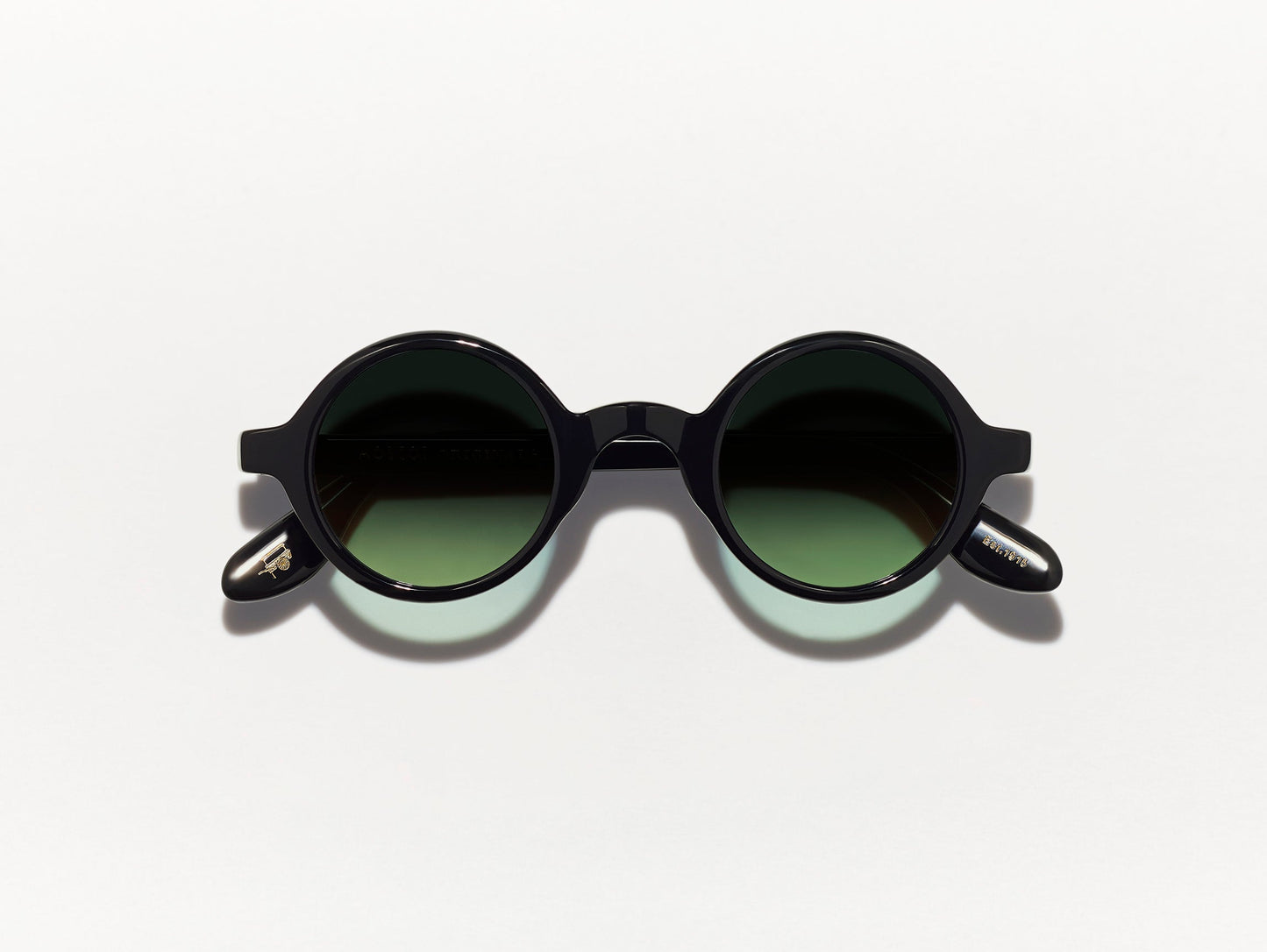 Moscot Zolman Black With Custom Made Tints Sunglasses