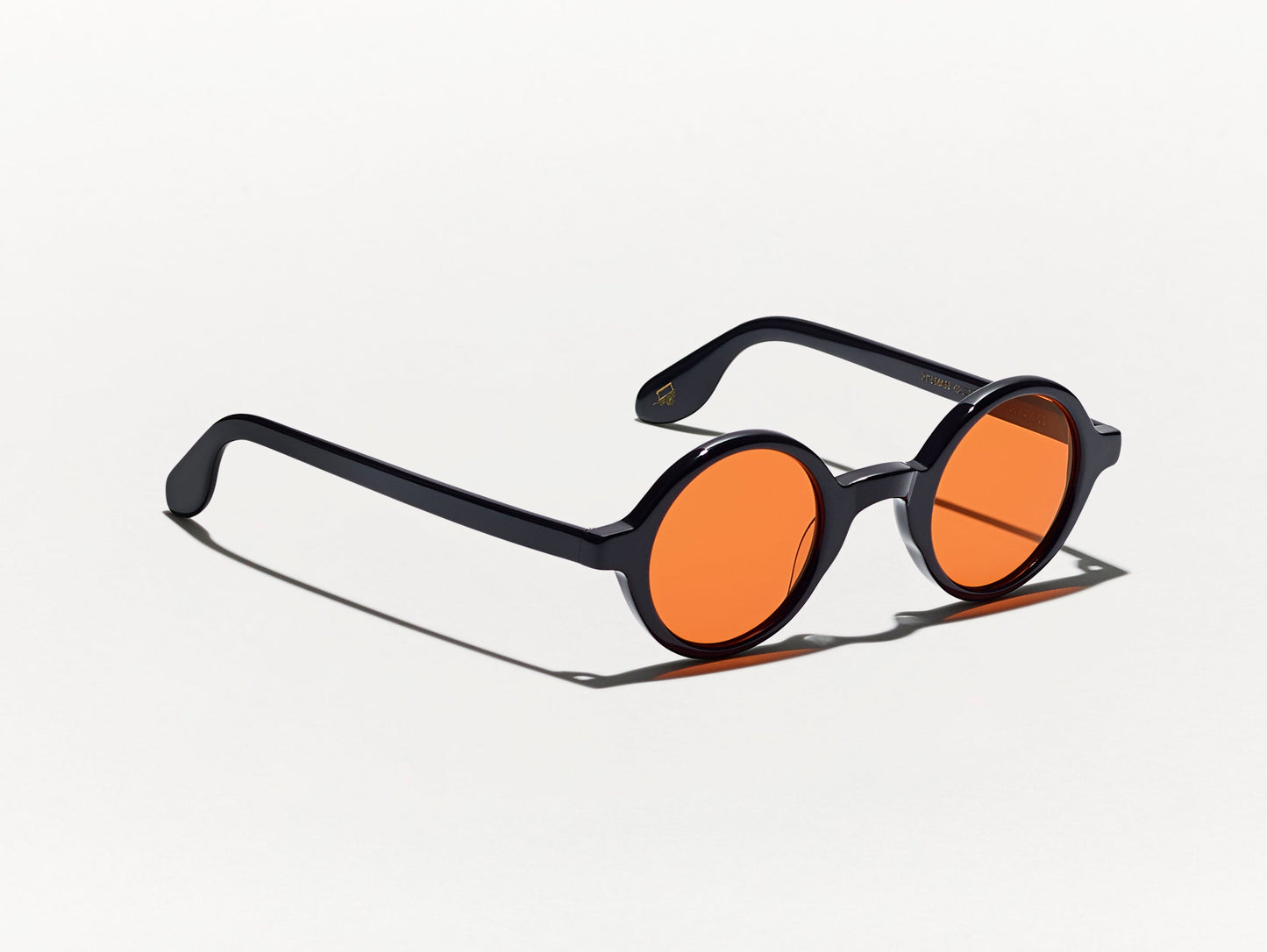 Moscot Zolman Black With Custom Made Tints Sunglasses