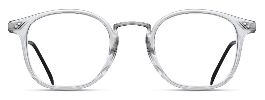 メガネ MATSUDA Matsuda - 2808H.RX - black brushed gold clear Matsuda Official | 2808H Square Glasses - Hand Made in Japan