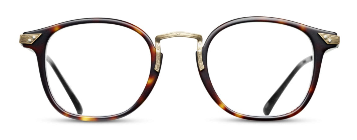 メガネ MATSUDA Matsuda - 2808H.RX - black brushed gold clear Matsuda 2808H RX – Next Level Optical